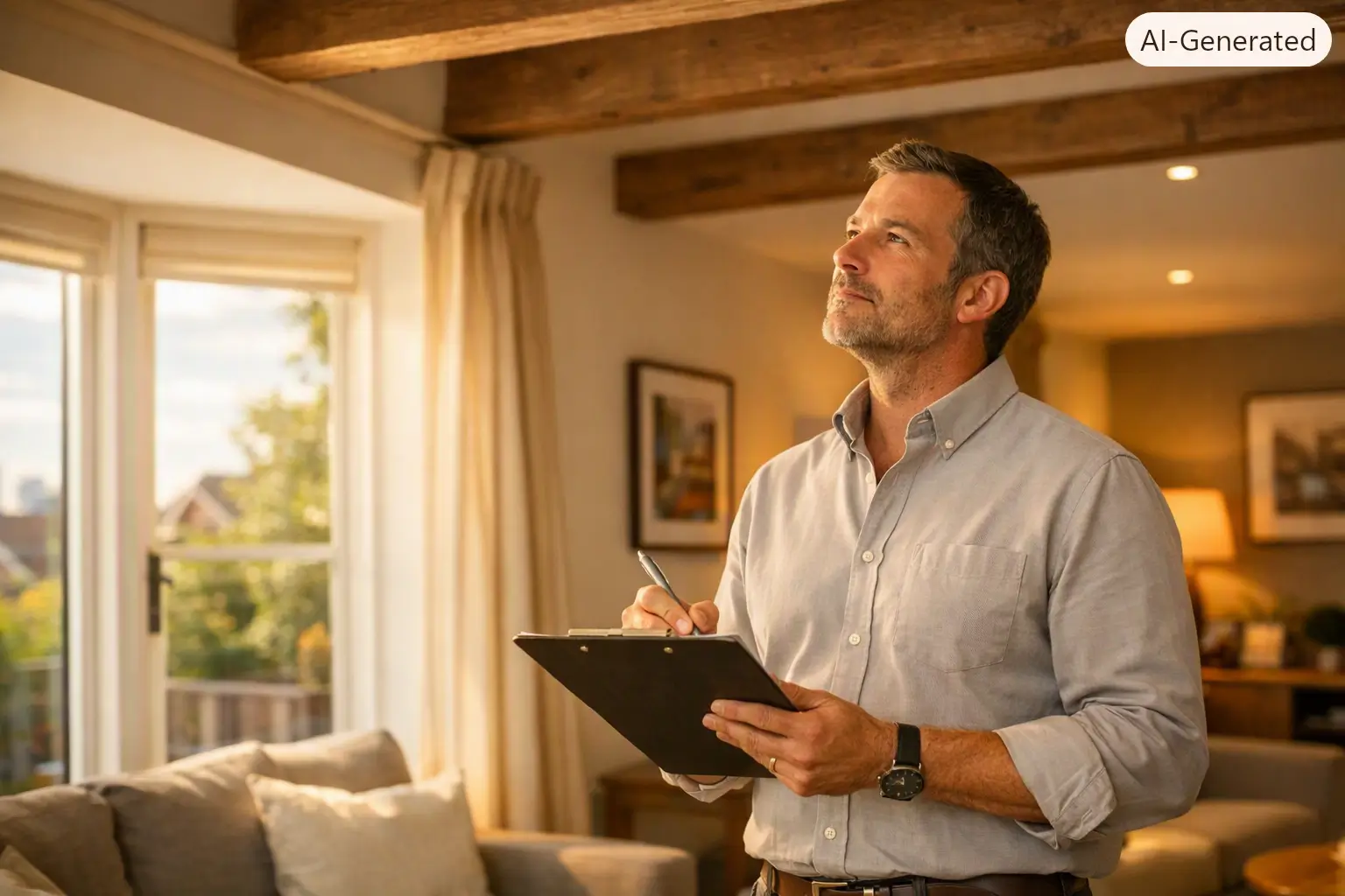 Professional Housing Inspection Report for UK Visa Compliance in Woodford