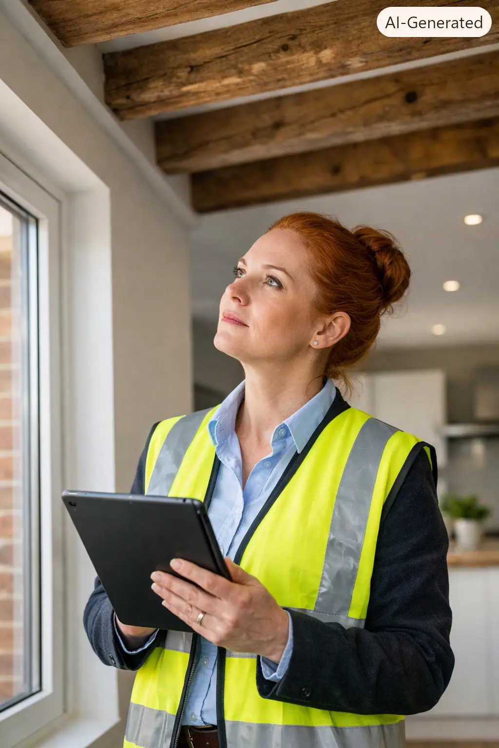 Qualified surveyor providing a Professional Housing Inspection Report for UK Visa Compliance in Stratford, East London for a UKVI visa application.